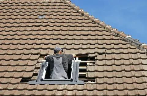 Pose de velux - Val-d'Auge